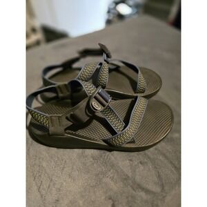Chaco Adjustable Strap Classic Sandal Mens Size 12 Green Blue Black